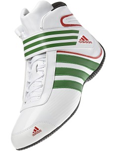 ADIDAS XLT KARTING BOOT WHITE-GREEN 2