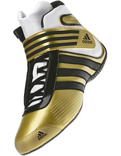 ADIDAS XLT KARTING BOOT GOLD-WHITE-BLACK 2
