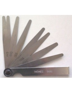 JAUGE D'ÉPAISSEUR BOUGIES 0.05-0.8 MM