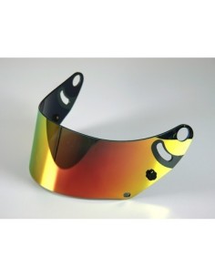 ARAI VISOR CK6 RED-GOLD MIRROR IRIDIUM