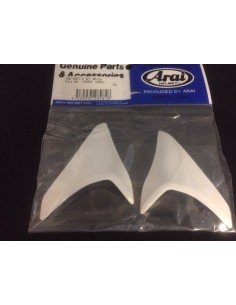 ARAI KIT REAR AIR DUCTS WHITE CK6-SK6-GP6 PED