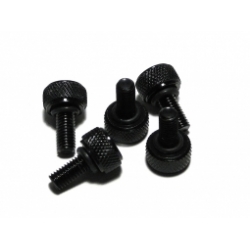 Set 12 x Bead lock screws black with orings