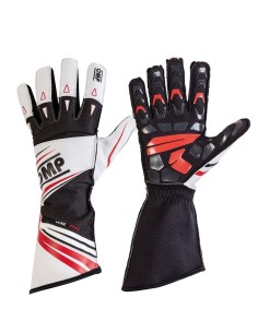 OMP GLOVES KS-2R WHITE-BLACK 2