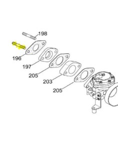 X30 TILLOTSON CARB STUD MINI 2