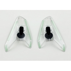 GP7 KIT ARAI FRONT AIR DUCTS CLEAR TDF DUCT 3