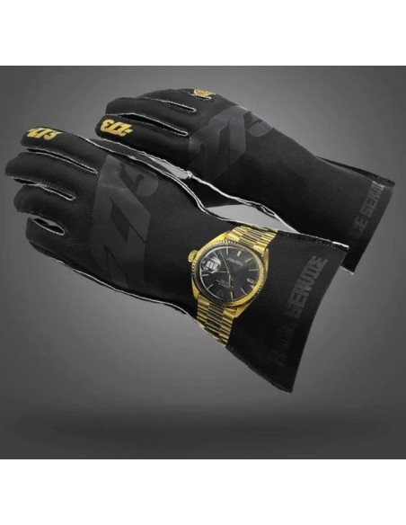 GLOVES MINUS -273 OSAKA BLUE (OUTSIDE STICHING)